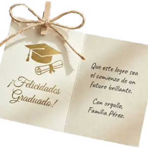 Tarjeta de grado